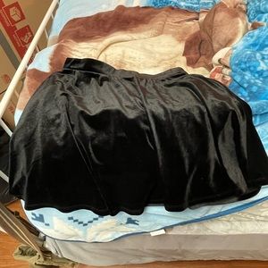 Velvet Skater Skirt